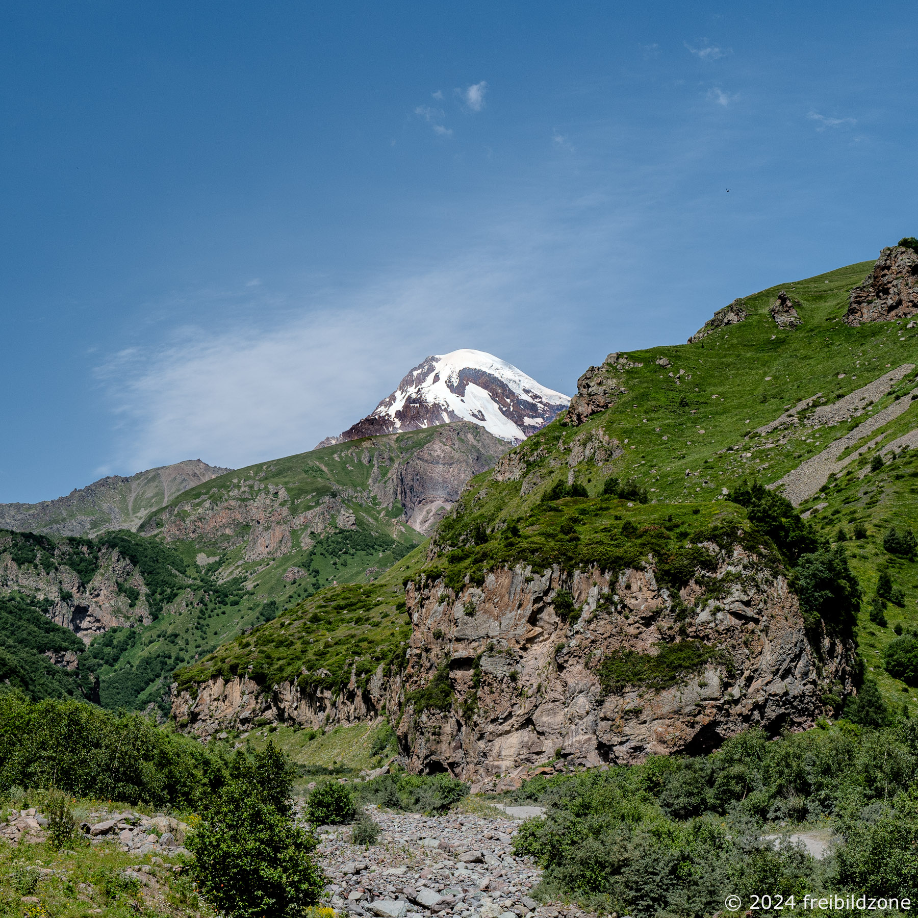 Mount Kazbek, Caucasus