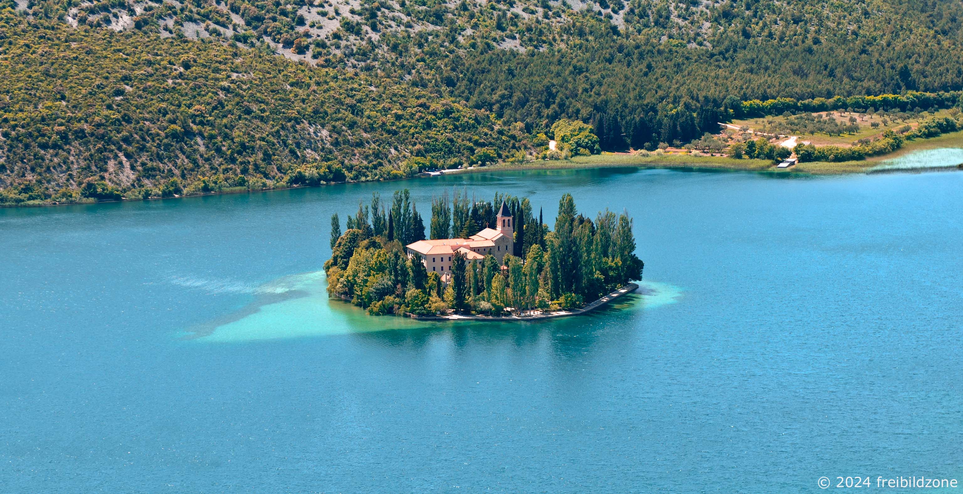 Island with Monastery
