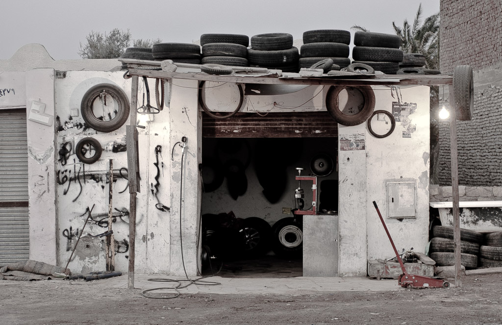 Autowerkstatt in Dahab