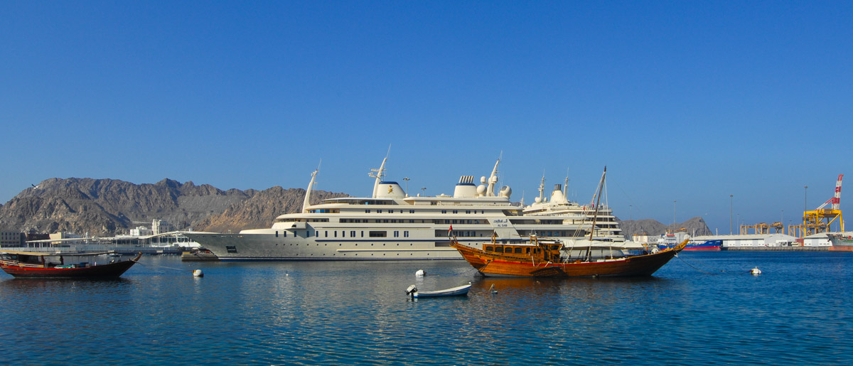 Die Yacht des Sultans, Muscat