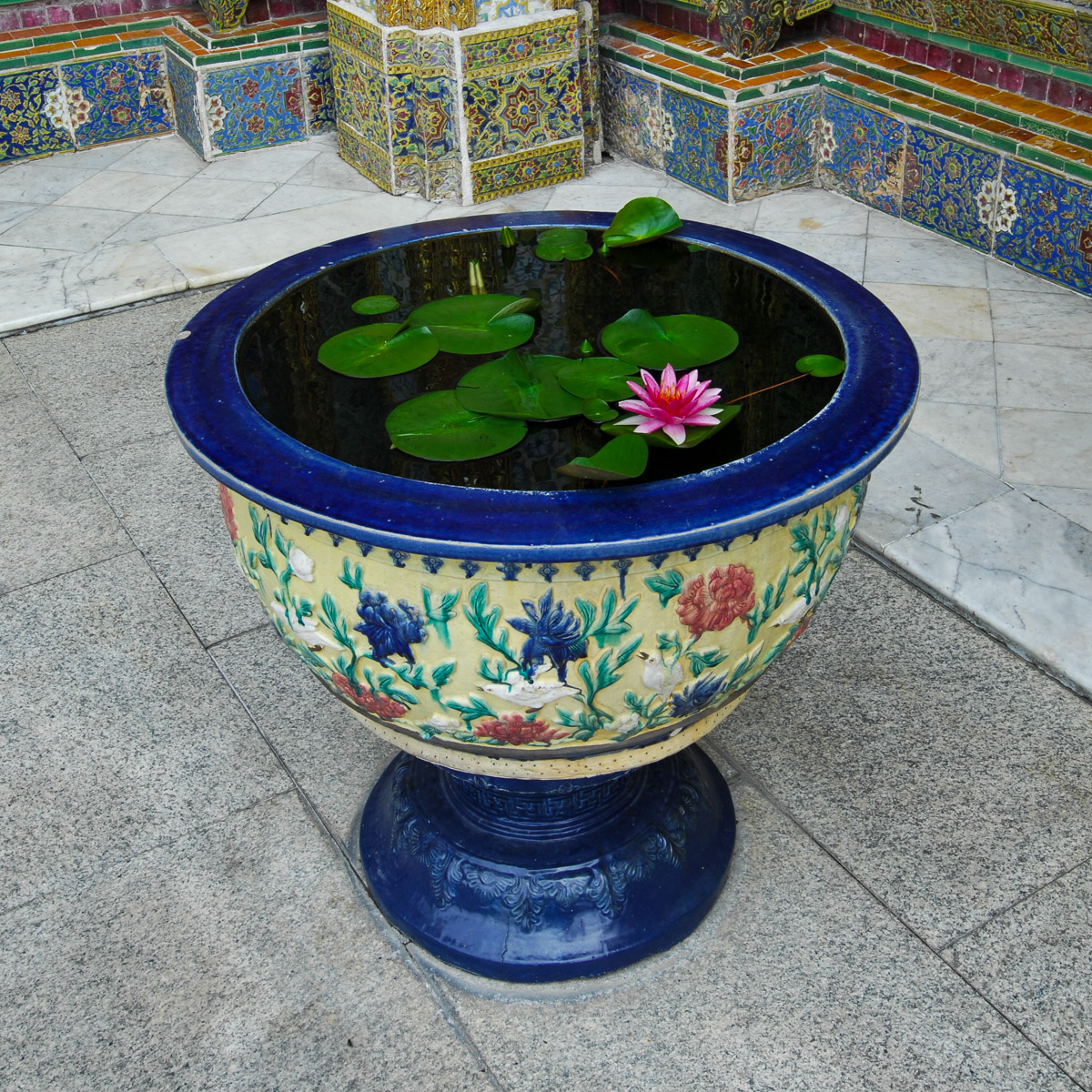 Water lily bowl, Wat Phra Kaeo