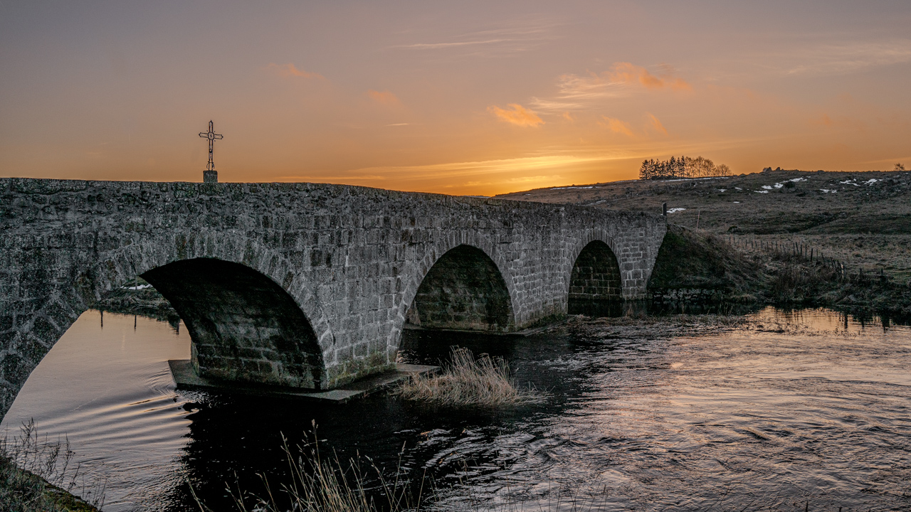 Pont de Boukinkan, Marchastel, Aubrac