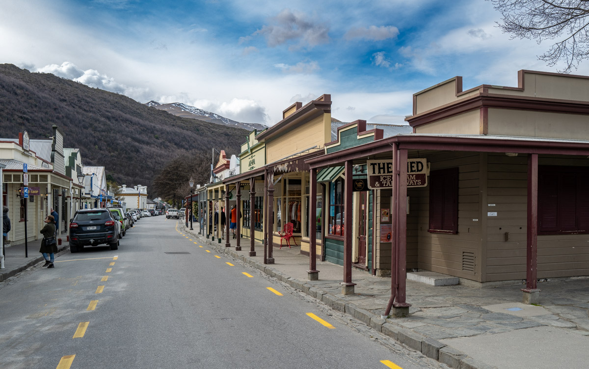 Touristic old gold mining Arrowtown