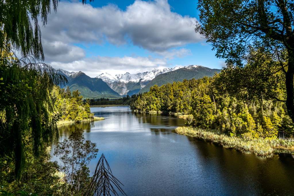 Mt Tasman, Mt Cook, Lake Mathenson