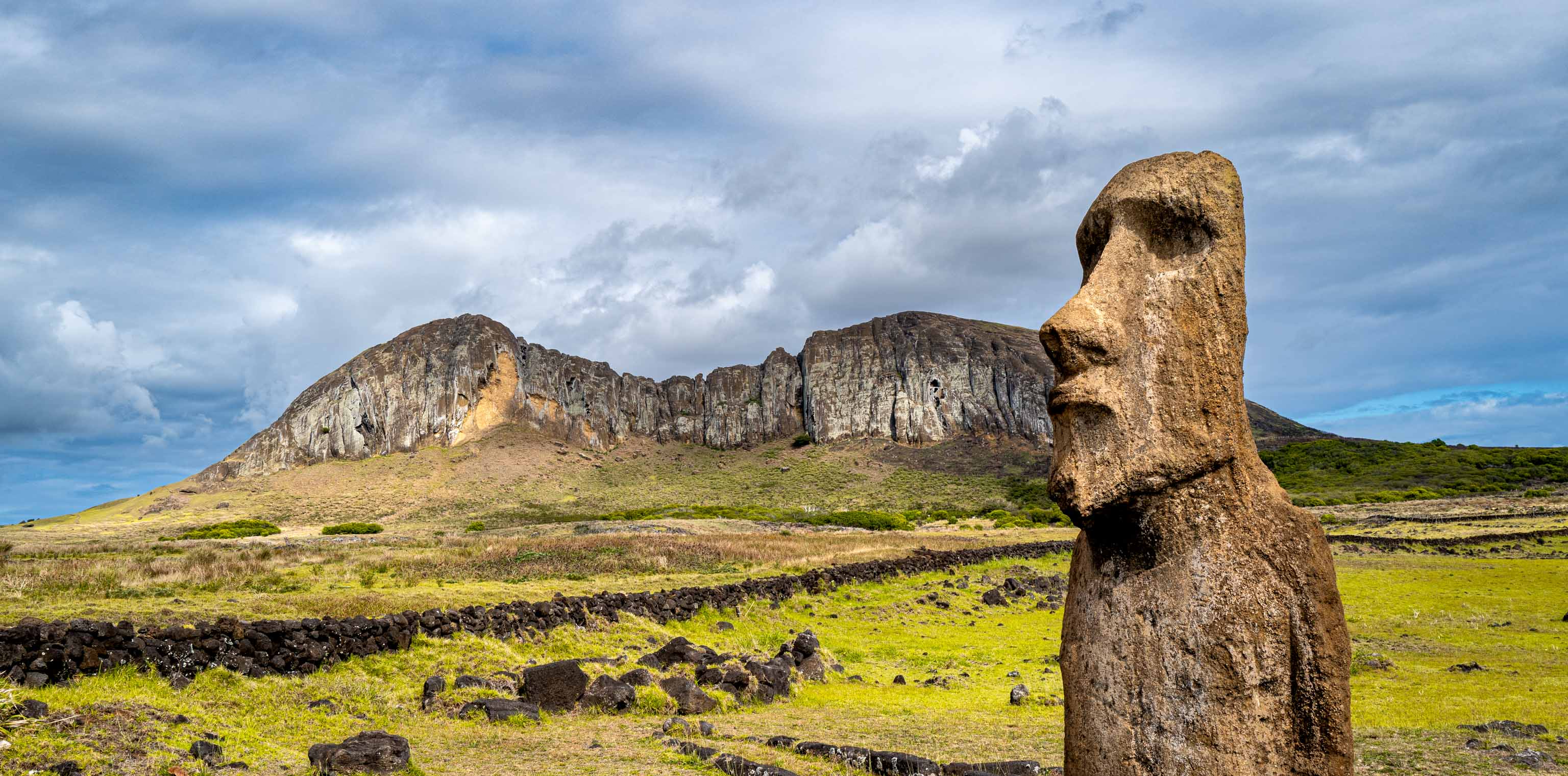 Rano Raraku, Manufaktur der Moai